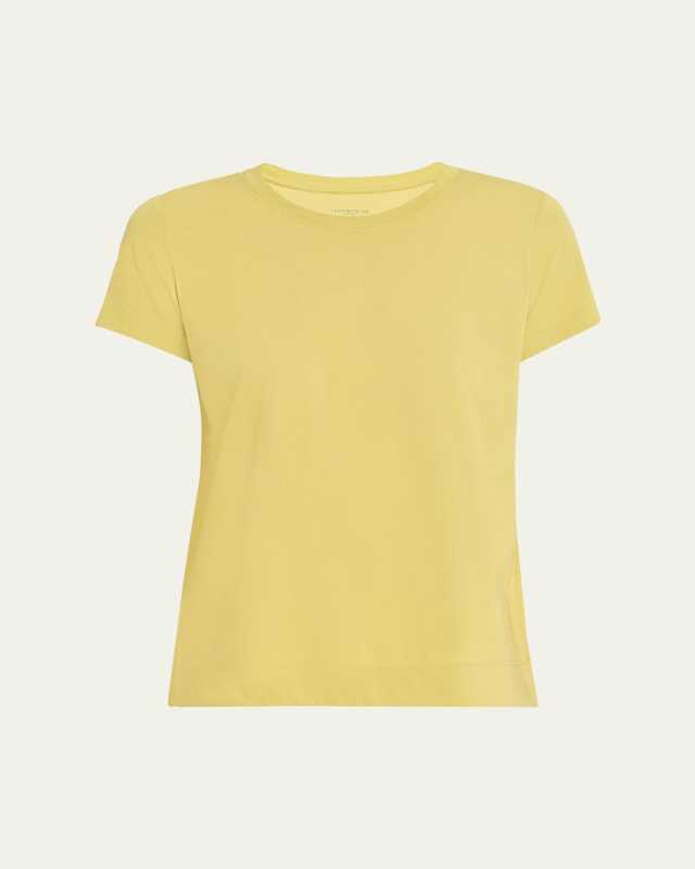 Modern Short-Sleeve Cotton Jersey Tee
